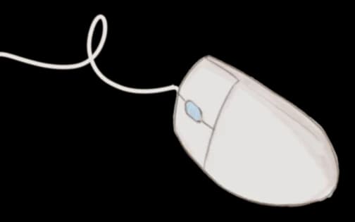 background computer mouse prop